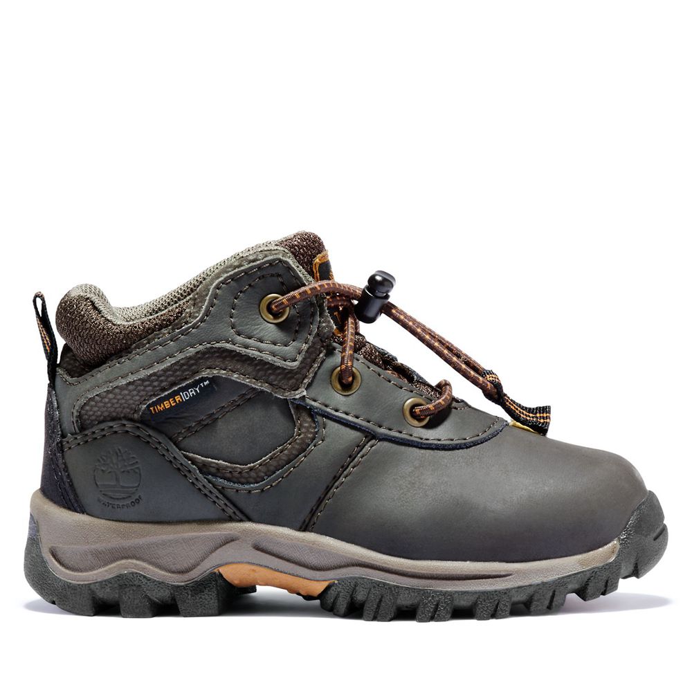 Timberland Παπούτσια Πεζοπορίας Παιδικα Καφε - Toddler Mt. Maddsen Waterproof - Greece 0834716-VU